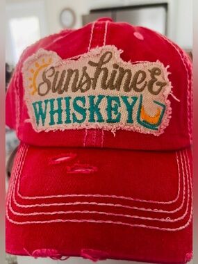 KBETHOS Hot Pink Embroidered Stitch Cap